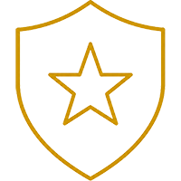 Shield with Star